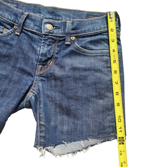 Citizens of Humanity Low Waist Stretch Cutoff Jean Shorts Style #140-085 Bardot - Picture 11 of 11